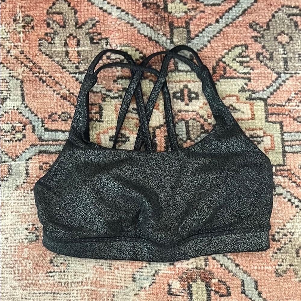 lululemon athletica Black Sports Bra size 6